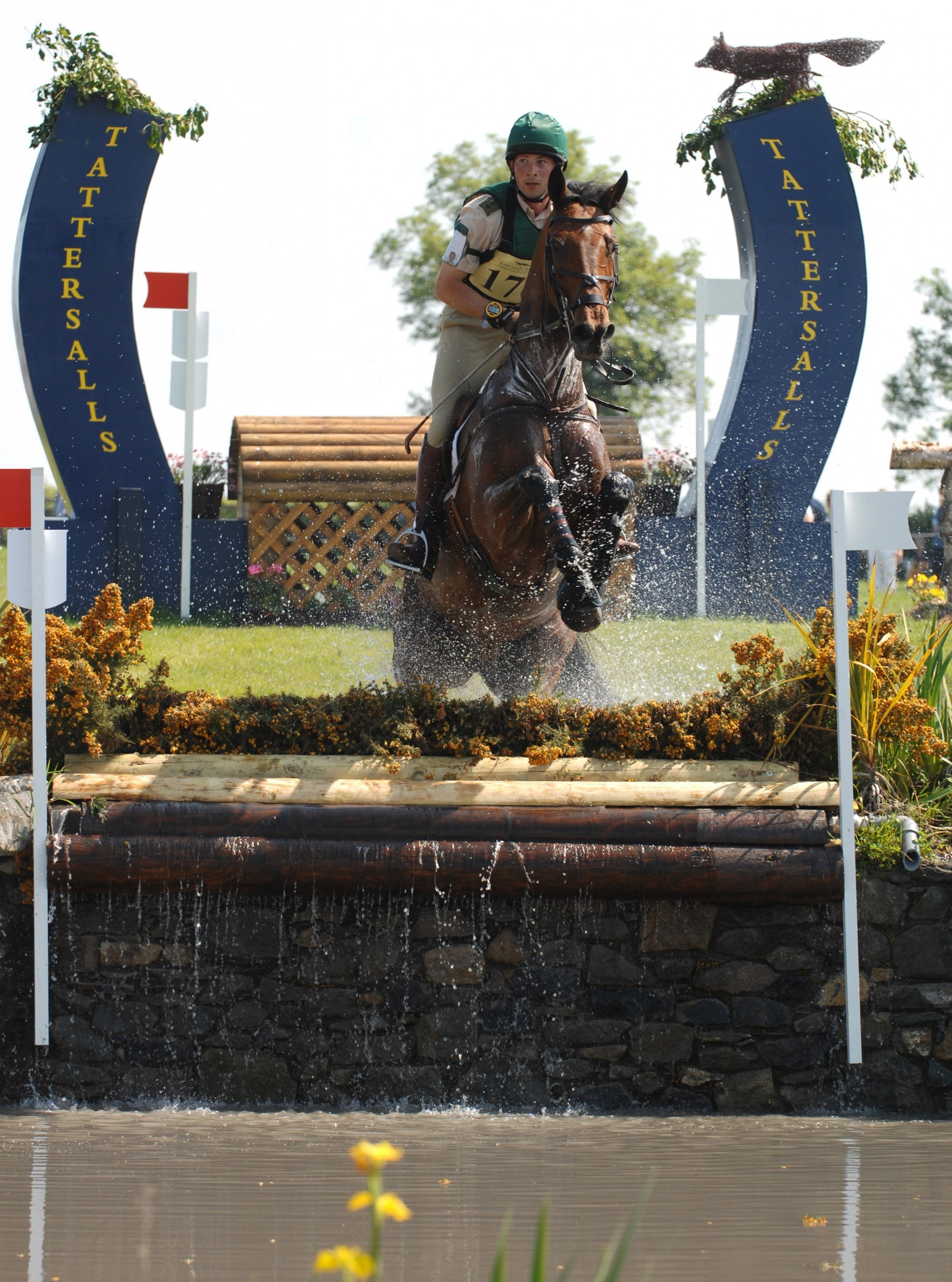 Captain Geoff Curran and Kilkishen in the CIC*** World cup qualifier at Tattersalls in Ireland Pic:Camilla Walter/www.tppics.com