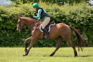 Victoria & Rosie eventing (credit Gary Homer)