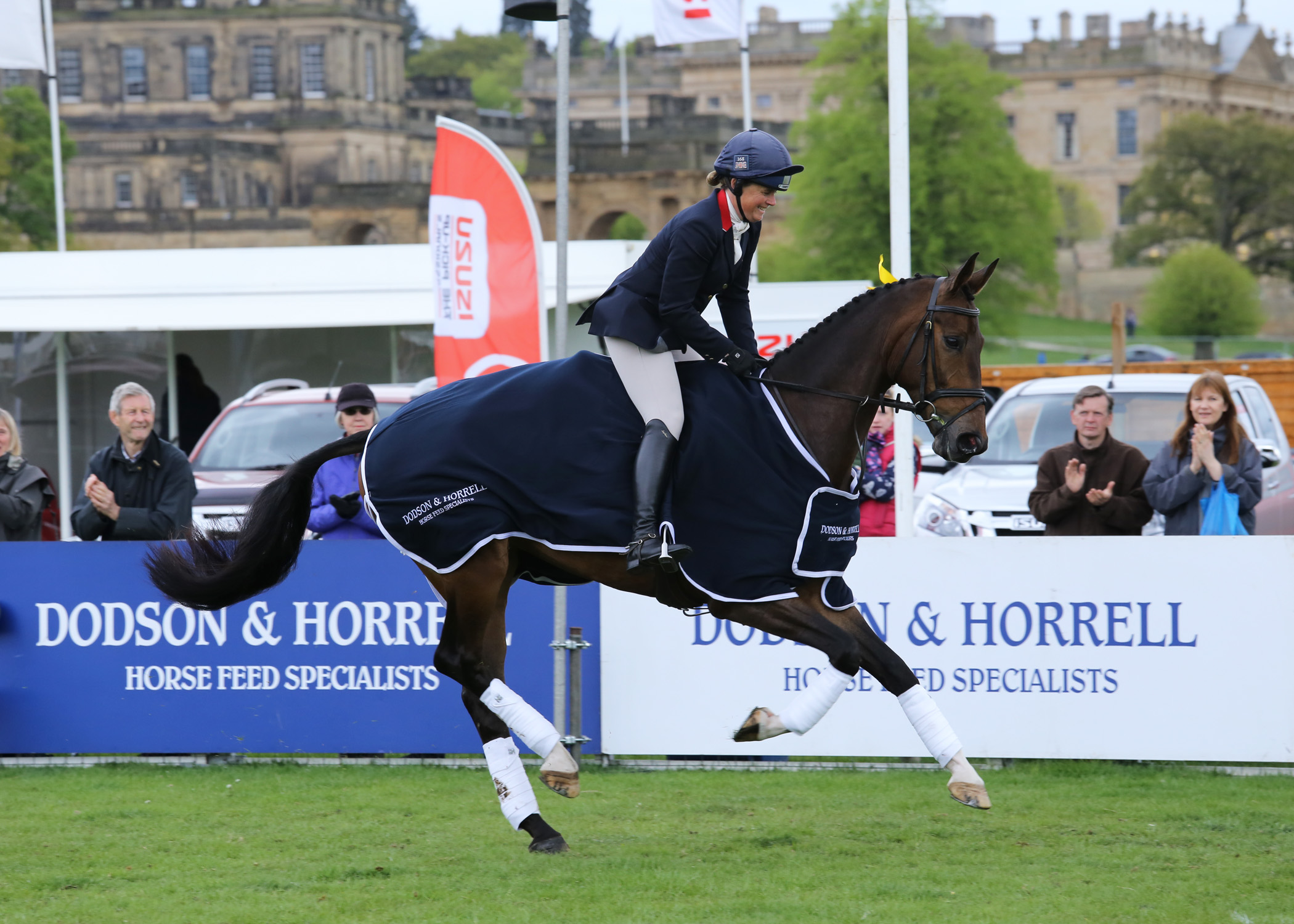 Pippa Funnell and Sandman 7, CIC*** winner, Chatsworth 2015