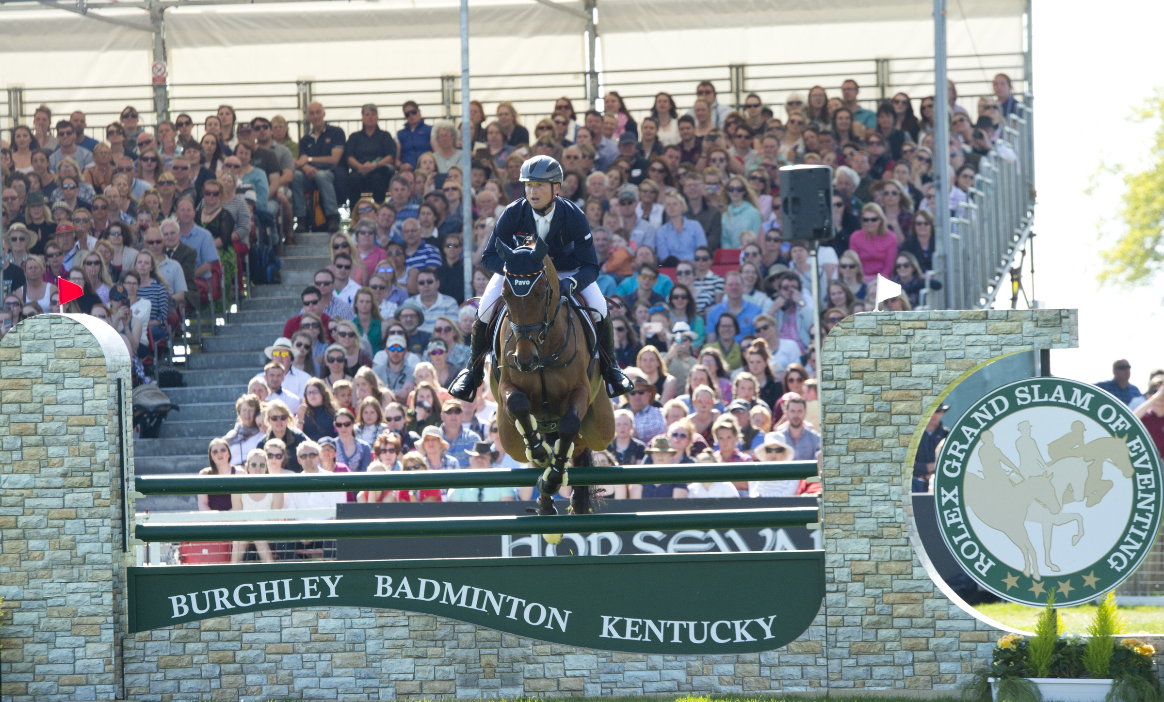 Michael Jung riding La Biosthetique - Sam FBW GER. Courtesy of Rolex