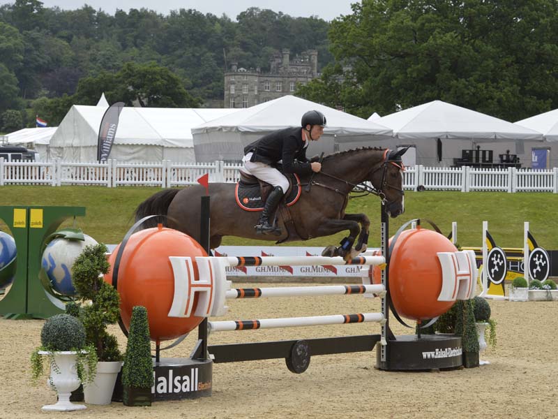 Class 23 winner Benjamin Raistrick on Top Limit