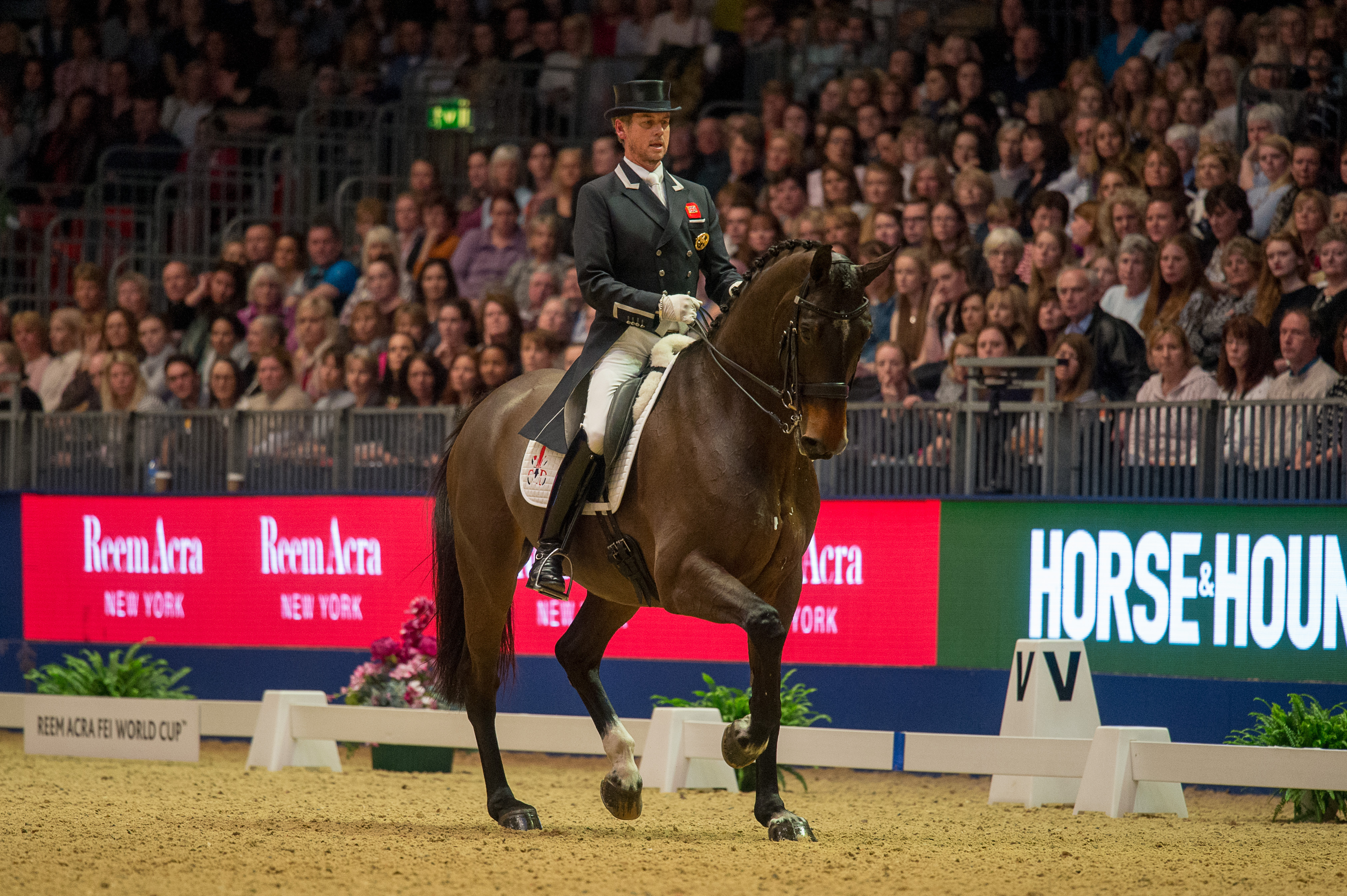 Carl Hester GBR & Nip Tuck Olympia 2015 © Jon Stroud