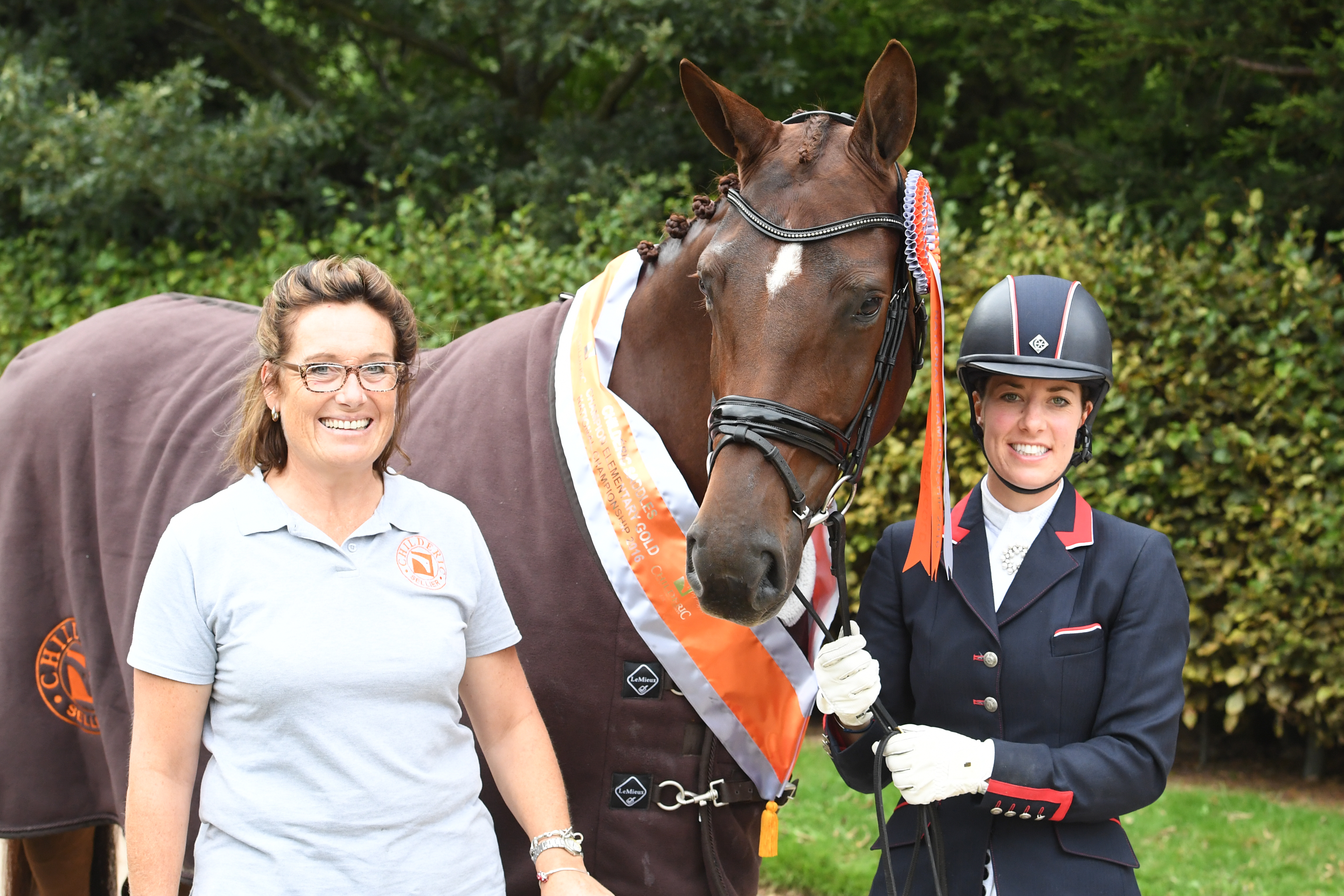 Charlotte Dujardin Brioso II Childeric Elementary Gold © Kevin Sparrow