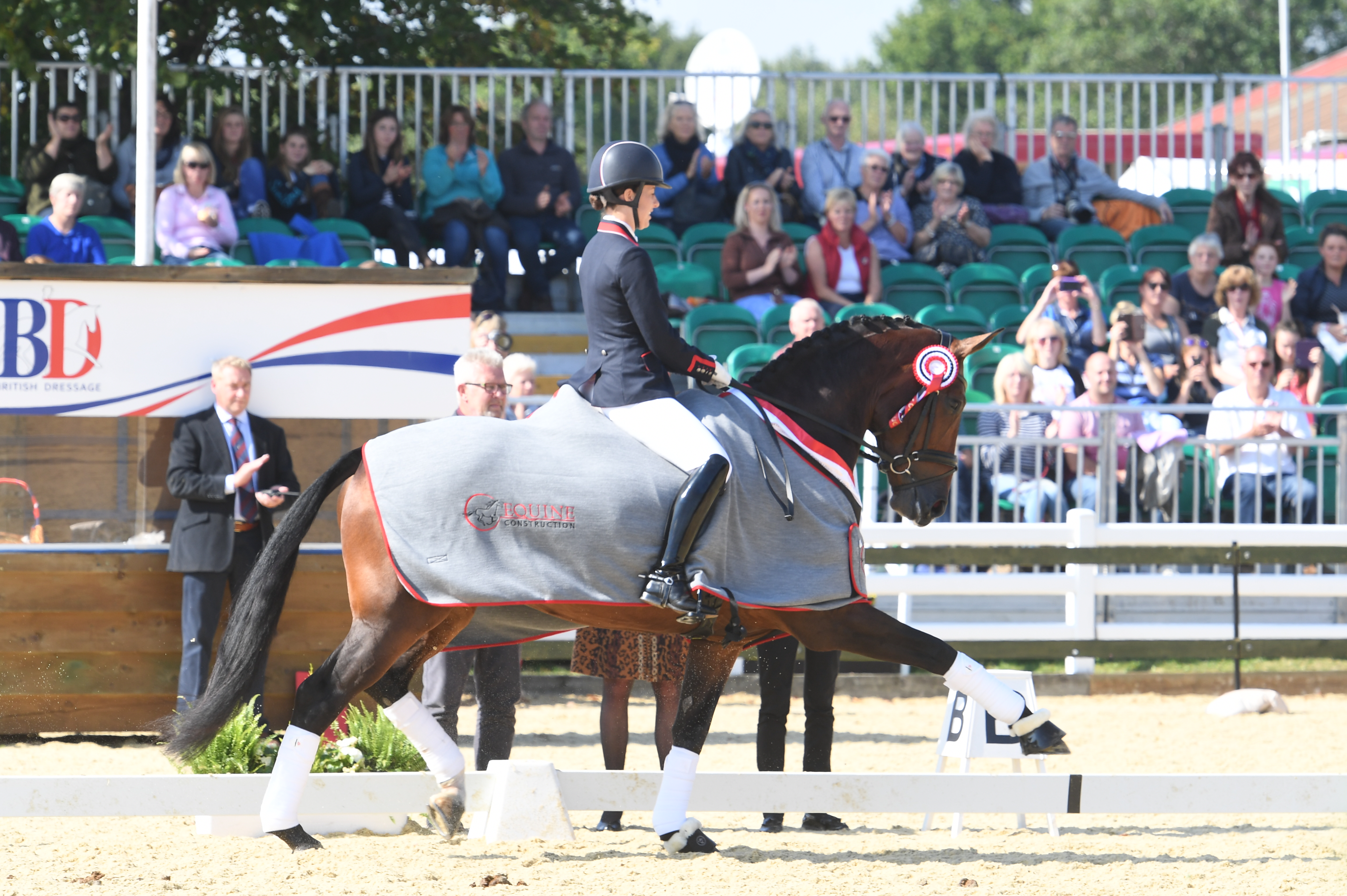Charlotte Dujardin Mount St John © Kevin Sparrow