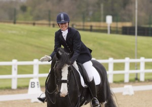 Dressage Deluxe Sponsored Rider Jane Lavington on Boston Deluxe emailer