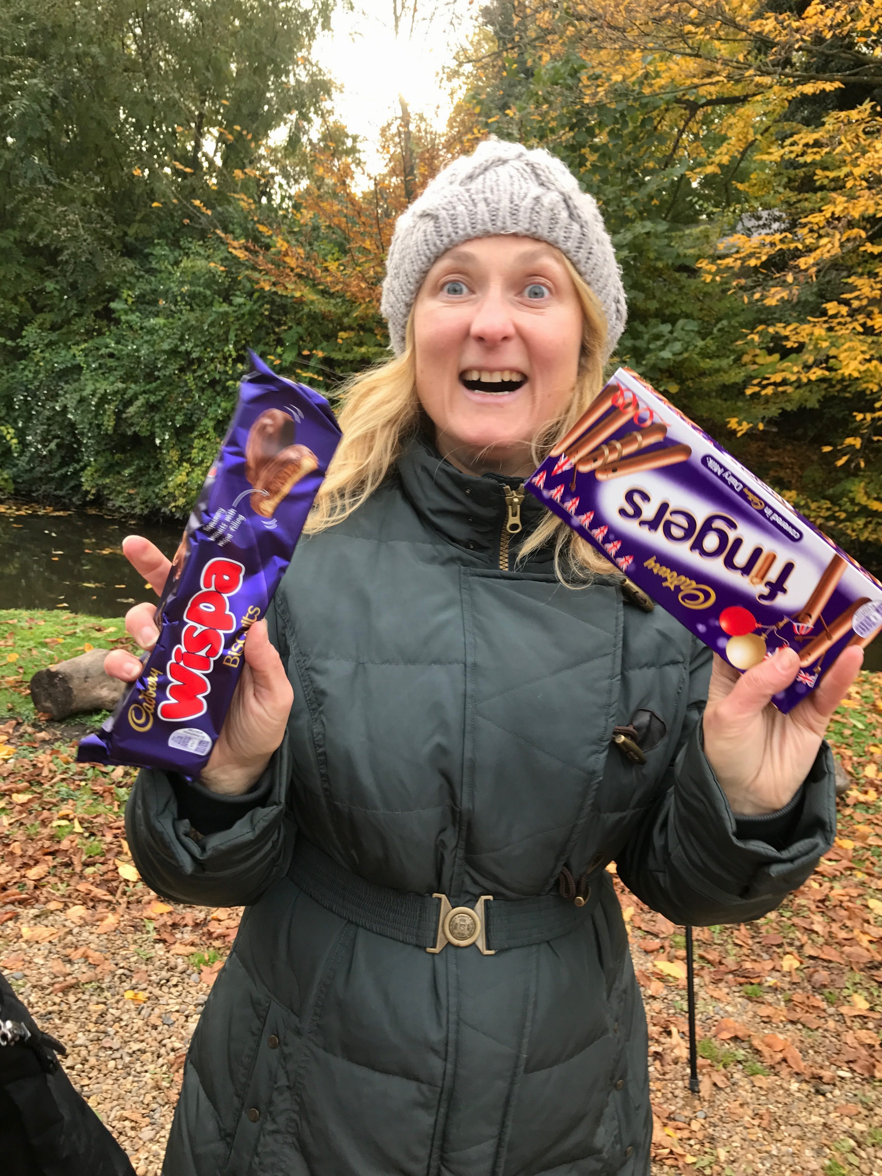 Emma Snailham chocolate run