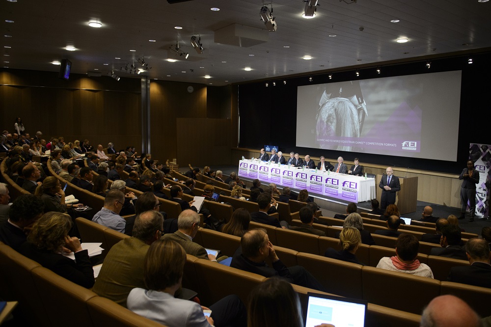 Olympic Press Committee member Alan Abrahamson gave a reality check to a record number of delegates at the FEI Sports Forum as almost 320 participants debated the future shape of equestrian sport in Lausanne (SUI) today.