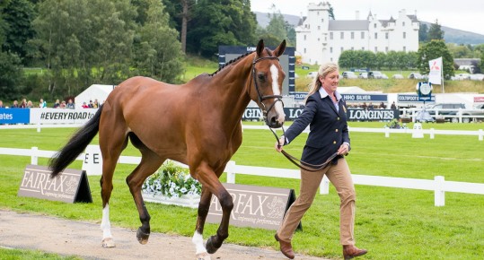 Nicola Wilson (GBR) & One Two Many - First Horse Inspection - Longines FEI European Eventing Championships - Blair Castle, Scotland - 09 September 2015