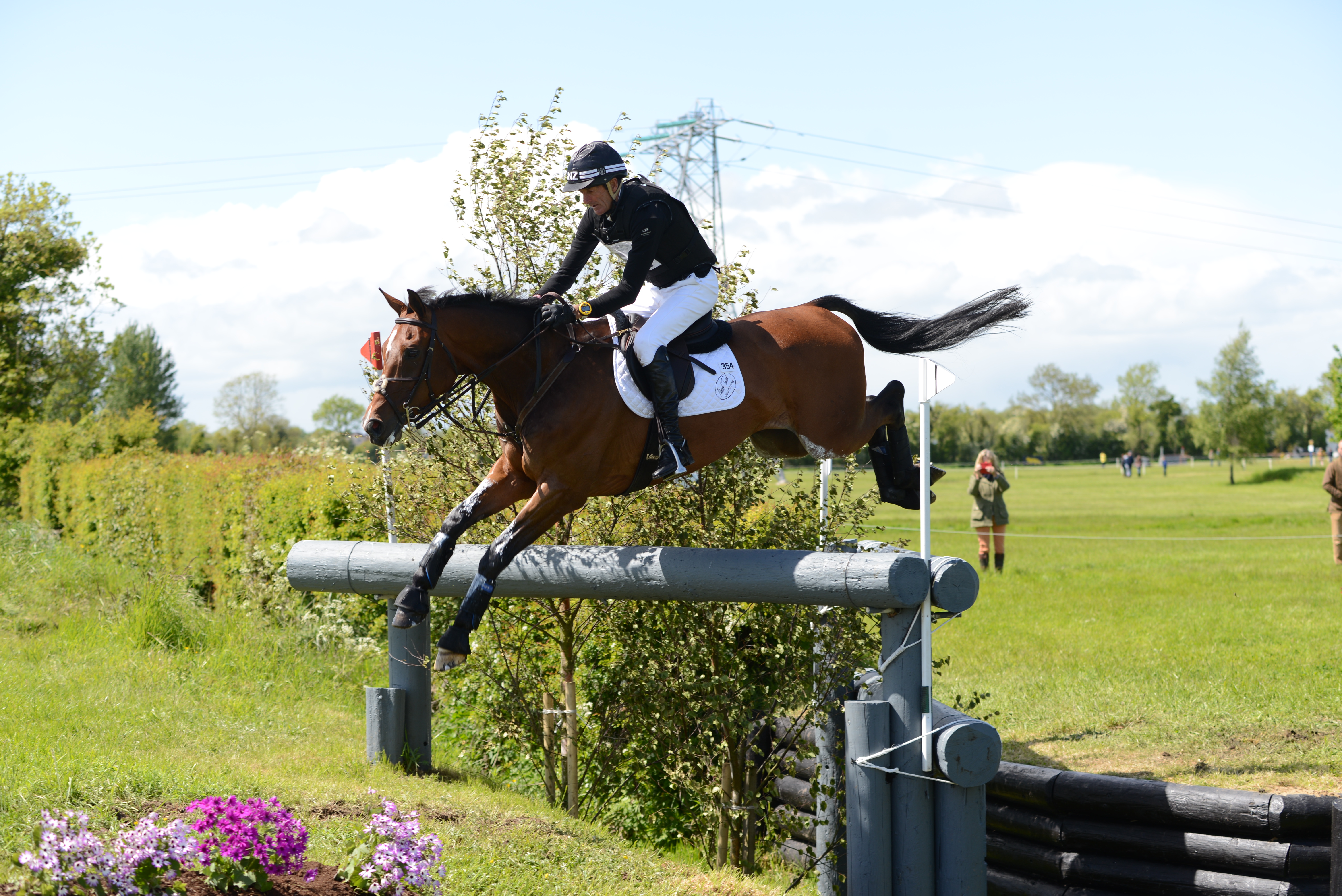 Mark Todd and NZB Campino winners of the George Mernagh Memorial CIC*** 2015
