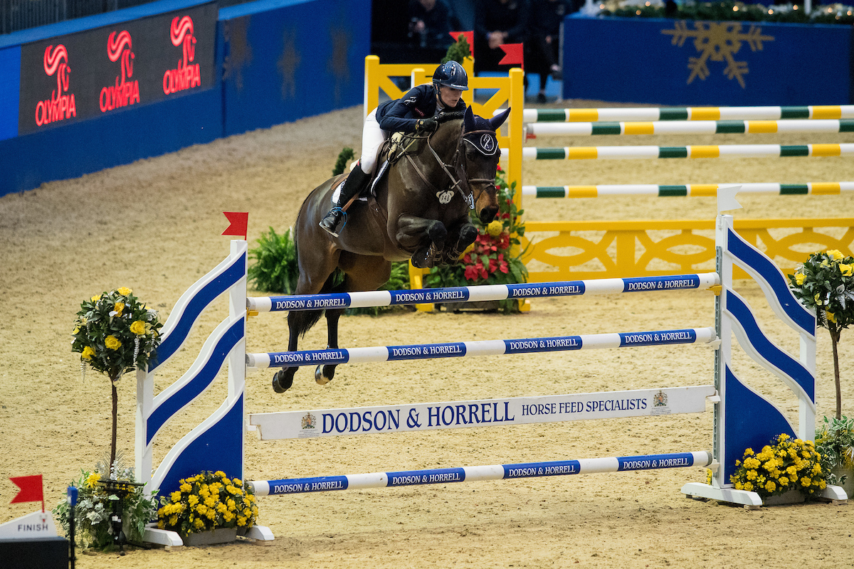 Jessica Mendoza (GBR) & Wan Architect - Dodson & Horrell and the World Class Programme U23 British Championship - London Olympia International Horse Show © Jon Stroud Media