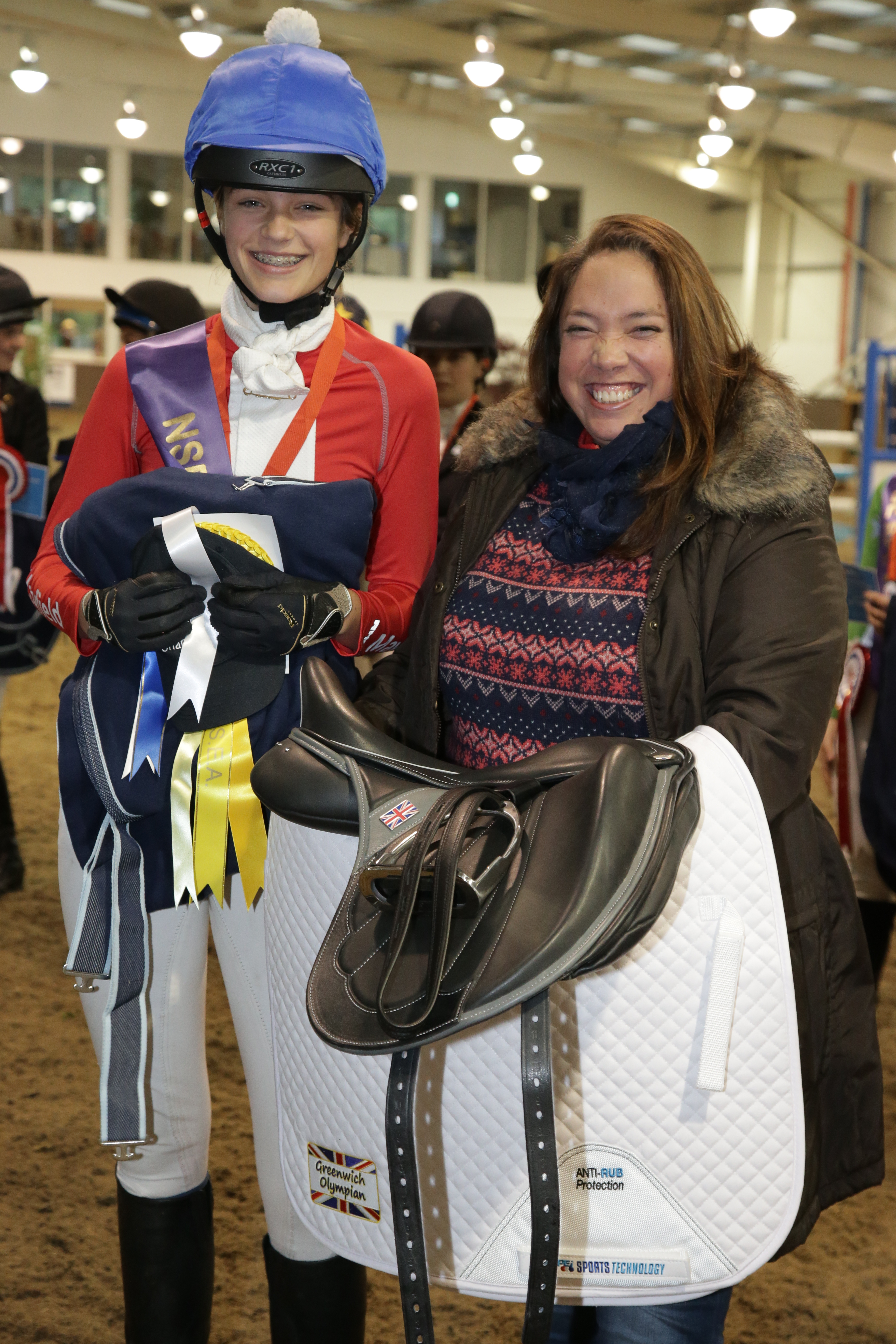 Overall BE winner Anna Martin from Mayfield