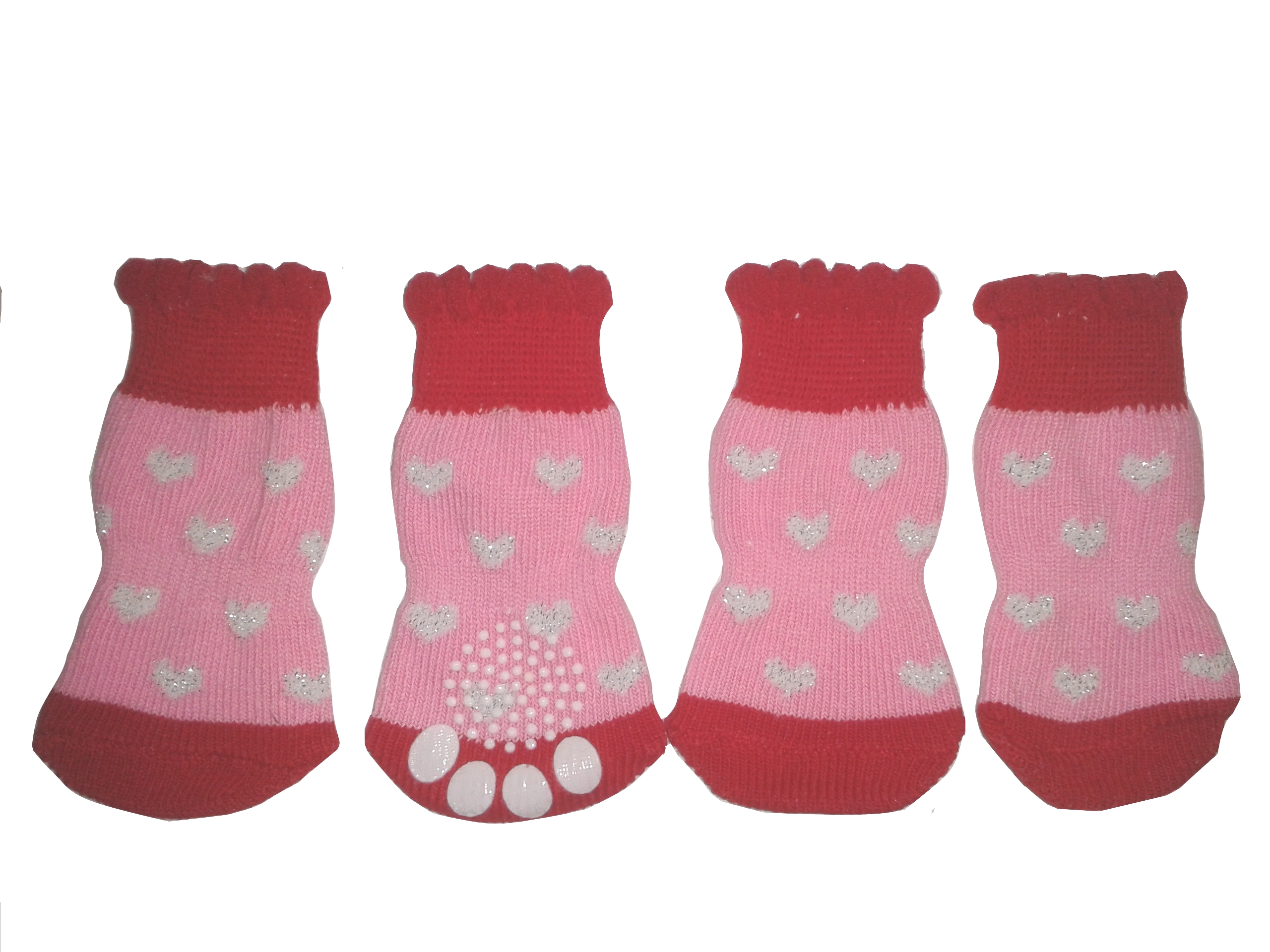 Pink Dog Socks