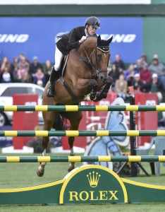 Rolex Testimonee Scott Brash (GBR) riding Hello Sanctos (c) Rolex/Kit Houghton