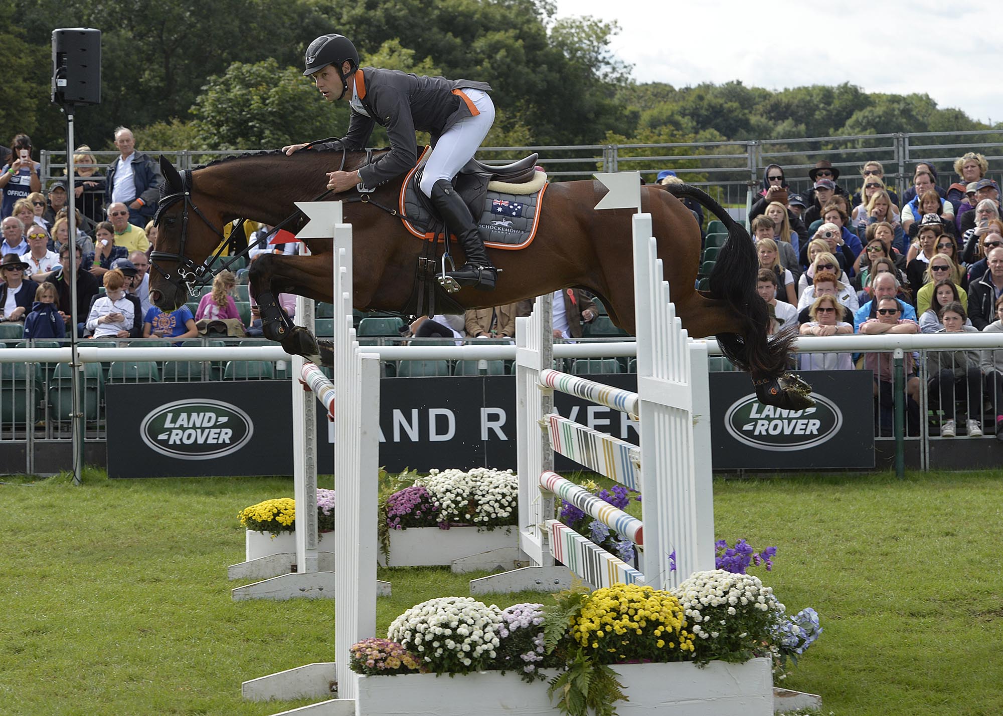 Christopher Burton and Nobilis 18 © Land Rover Burghley Horse Trials Peter Nixon