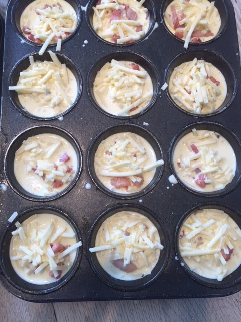 filled quiche uncooked