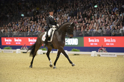 Carl Hester riding Nip Tuck