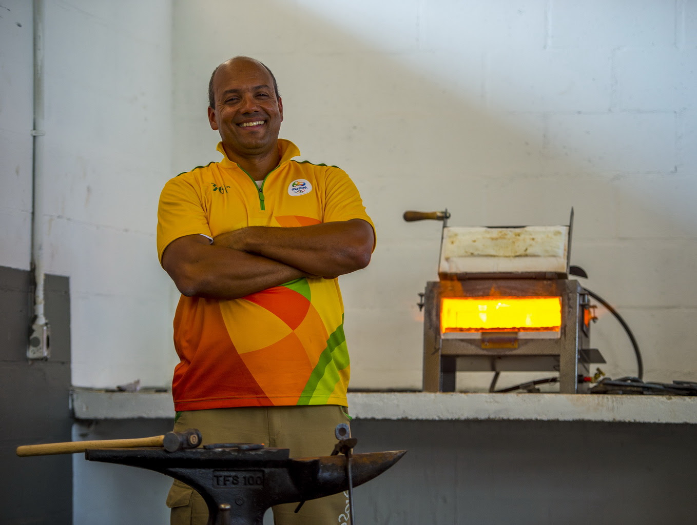 Luiz Tenorio, in charge of Farrier Services Coordination for both the Rio 2016 Olympic and Paralympic Games © FEI/Arnd Bronkhorst